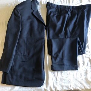 Navy Blue Suit Size
